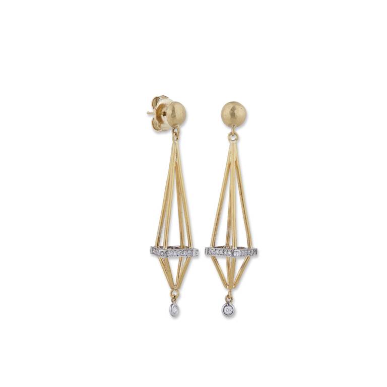 CAGED EARRINGS