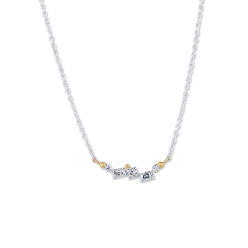 DYLAN BAGUETTE NECKLACE