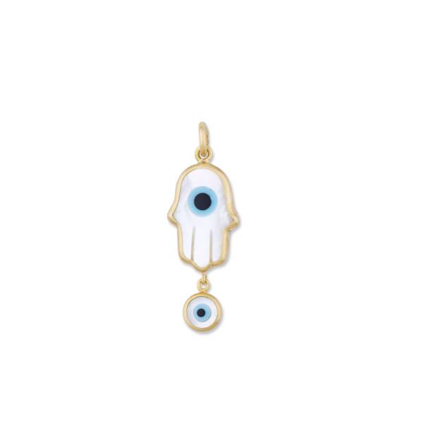 EVIL EYE HAMSA PENDANT