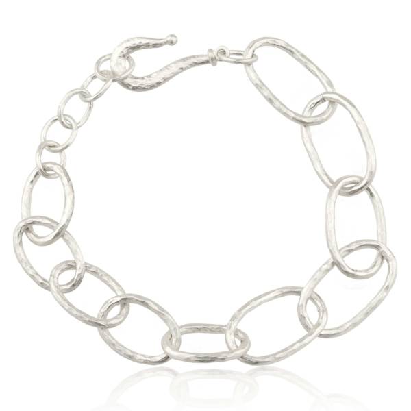 GRADUATED OVAL LINKS BRACELET