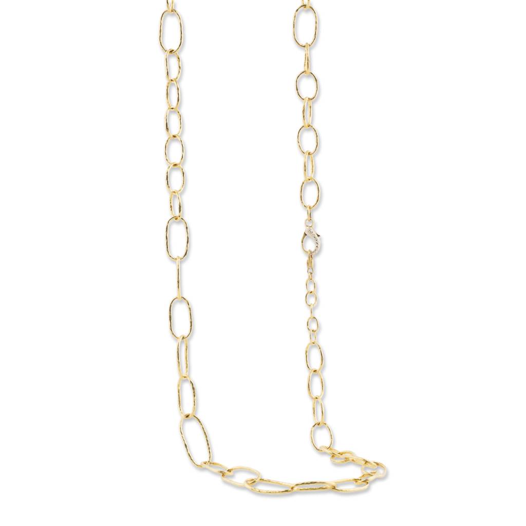 GRADUATED OVAL LINKS NECKLACE