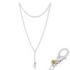STERLING SILVER JUMBO CHAIN W LOBSTER CLAW 36" - Image 2