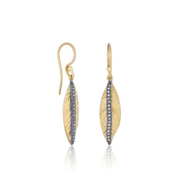 OLIVE LEAF EARRINGS
