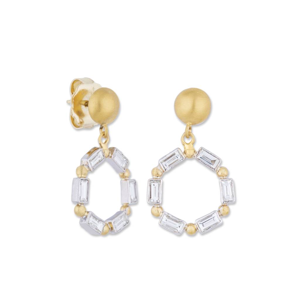 BUBBLES HOOP EARRING
