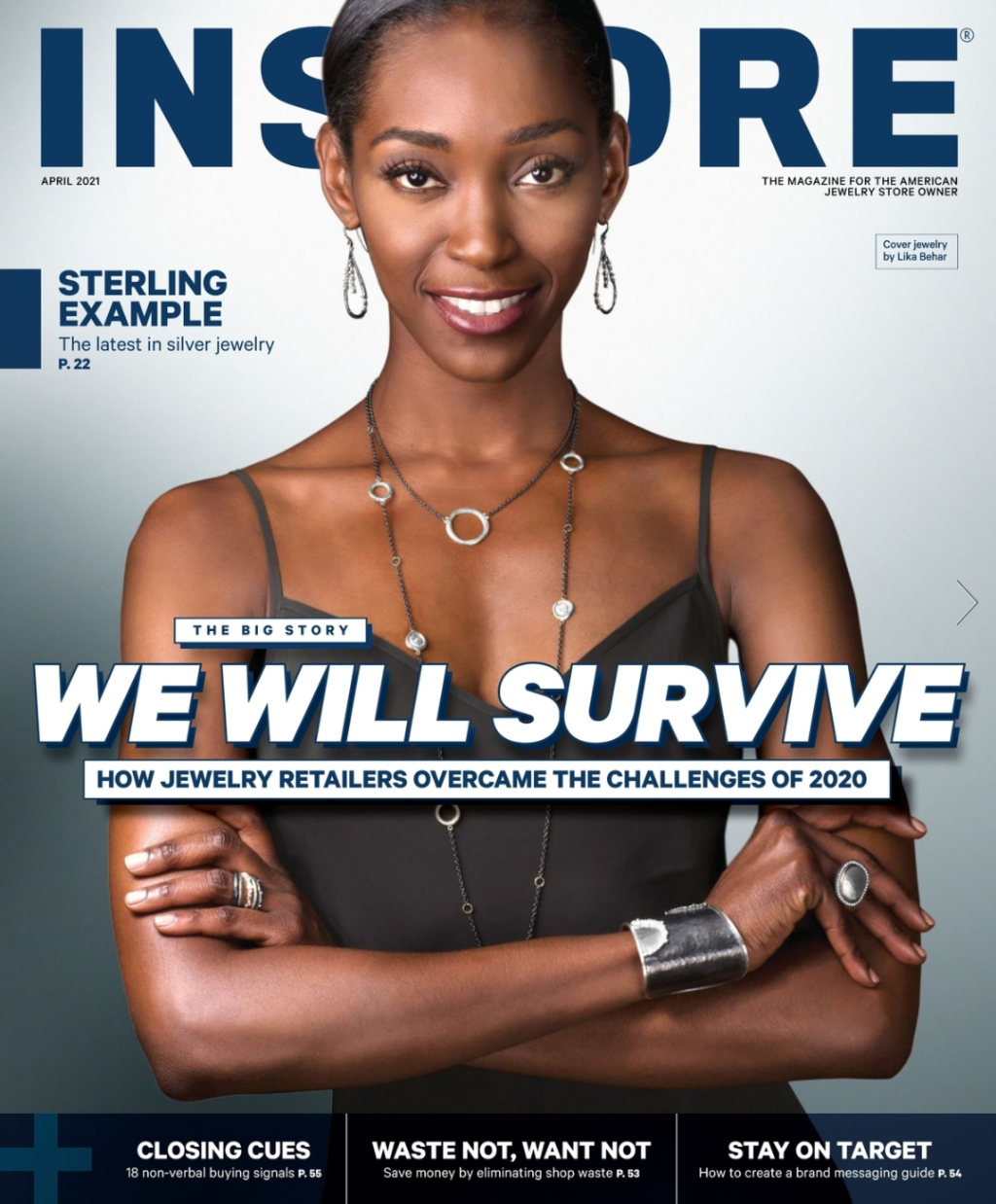 Instore magazine shop
