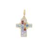 PRISMIC CROSS NECKLACE