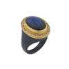 POMPEI LABRADORITE RING