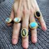 POMPEI LABRADORITE RING - Image 3