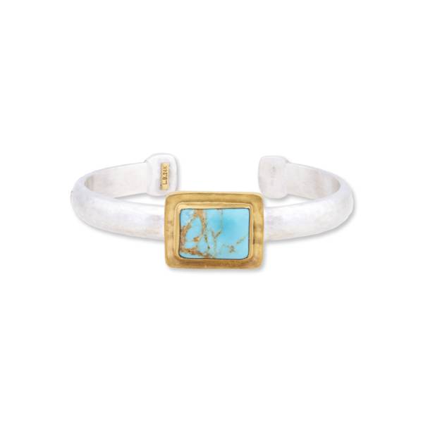 STONE OPEN BRACELET
