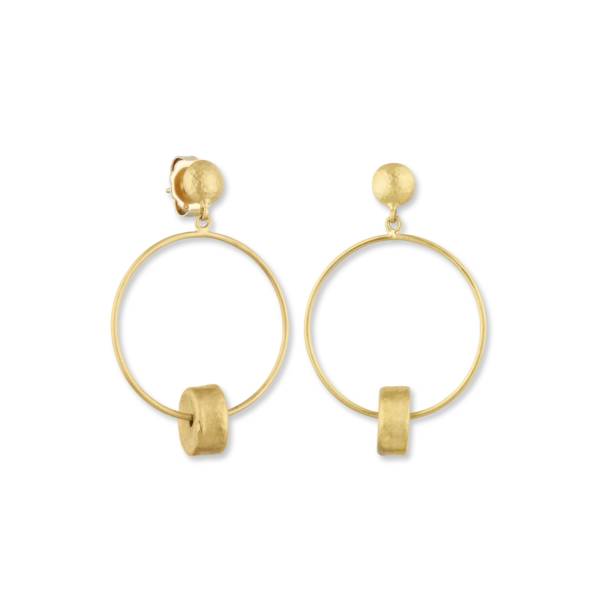 DRUM EARRINGS