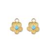 BUTTERCUP SB TURQUOISE EAR CHARMS