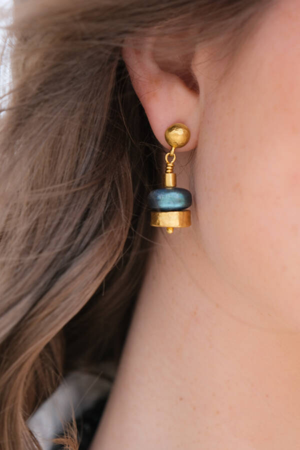 DRUM EARRINGS - Image 2