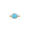 JELLYBONBON OVAL SB TURQUOISE RING - Image 2