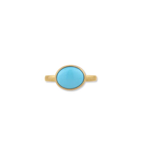 JELLYBONBON OVAL SB TURQUOISE RING - Image 2