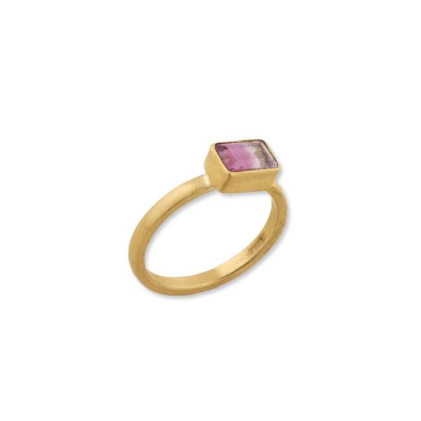 LOVE BICOLOR TOURMALINE RING