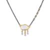MOONDANCE "THUNDERSTORM"  MOONSTONE NECKLACE