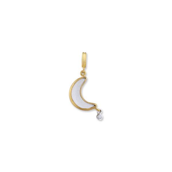 MOONDANCE  CRESCENT  PENDANT