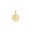 ANKH MEDALLION  W/DIA & &EMERALD