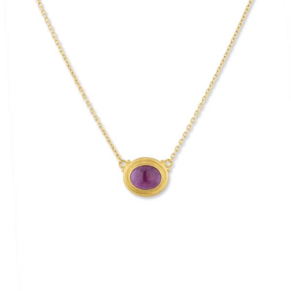 SLOANE GREENLAND RUBY  NECKLACE