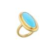 SLOANE OVAL SLEEPING BEAUTY RING