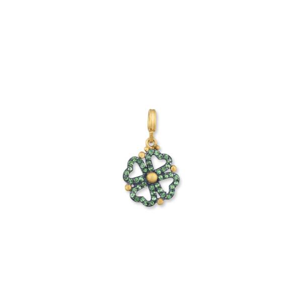 CLOVER 24K OX TSAVORITES