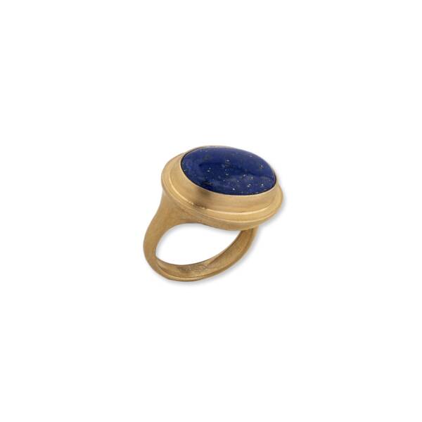 22K POMPEI LAPIS RING