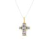 PRISMIC CROSS NECKLACE