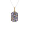 PRISMIC DOG TAG NECKLACE - Image 3
