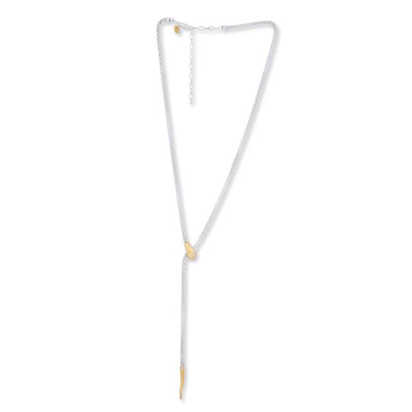 SNAKE LARIAT NECKLACE - Image 2