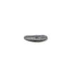 BOOGIE LINE OXIDIZED SILVER RING W/DIA - Image 2