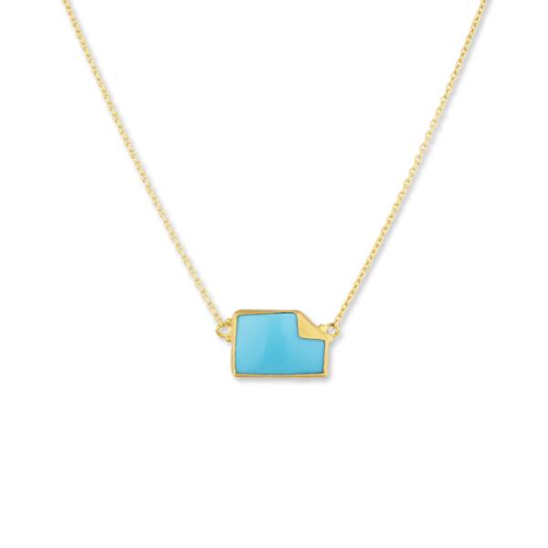 BOOKWORM ARIZONA TQ NECKLACE
