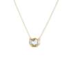 SKY BLUE TOPAZ DECO NECKLACE