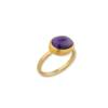 JELLYBONBON PURPLE OVAL RING
