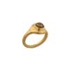 JELLYBONBON ROUND YELLOW TOURMALINE RING