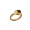 JELLYBONBON ROUND PINK TOURMALINE RING