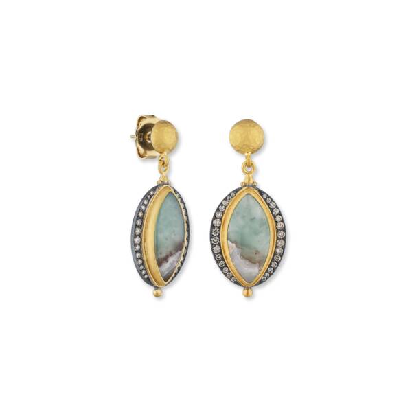 MY WORLD AQUAPRASE EARRINGS