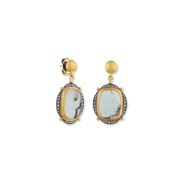 MY WORLD AQUAPRASE EARRINGS