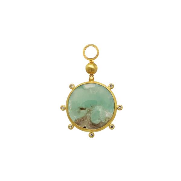 MY WORLD  REVERSIBLE PENDANT
