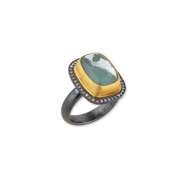 MY WORLD AQUAPRASE RING
