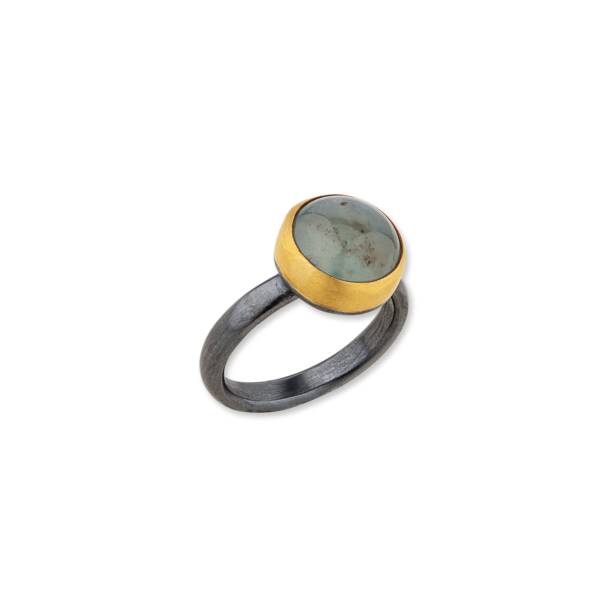 MY WORLD ROUND AQUAPRASE RING