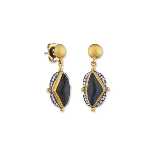 OLYA  LABRADORITE EARRINGS