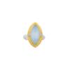 SKY CABOCHON AQUAMARINE RING - Image 2