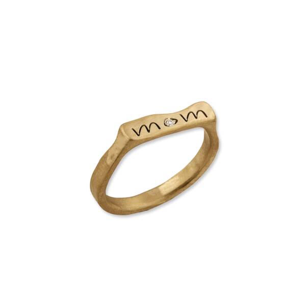 22K GOLD STOCKTON "MOM" RING