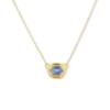 SUN CORNFLOWER BLUE SAPPHIRE NECKLACE