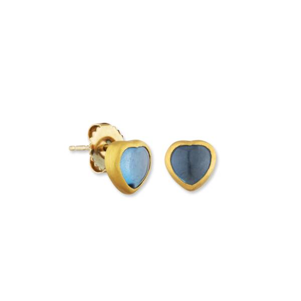 SWEET LONDON BLUE TOPAZ STUDS