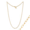 CLIPSKI 20" MINI CLIP CHAIN W/ LOBSTER CLASP