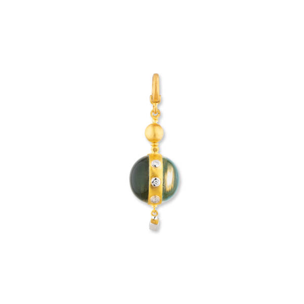 EARTH & SKY ROTATING  PENDANT- enhancer bail - Image 3