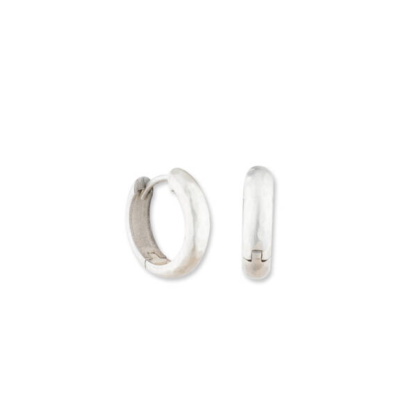 DIANA SEMI-CHUNKY HOOPS