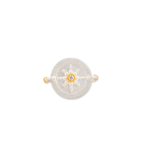 MEDALLION COMPASS RING, DIAMOND - Image 2