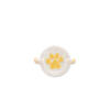 PAW PRINT MEDALLION RING W/DIAMONDS - Image 2